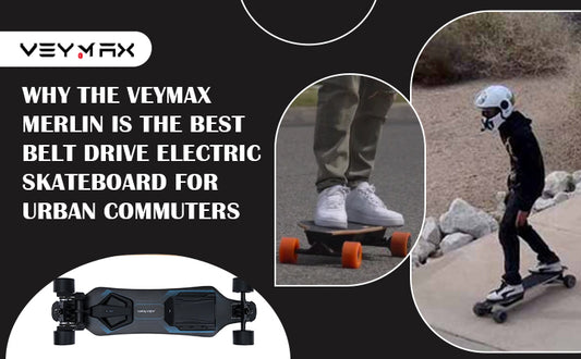 belt electric skateboard