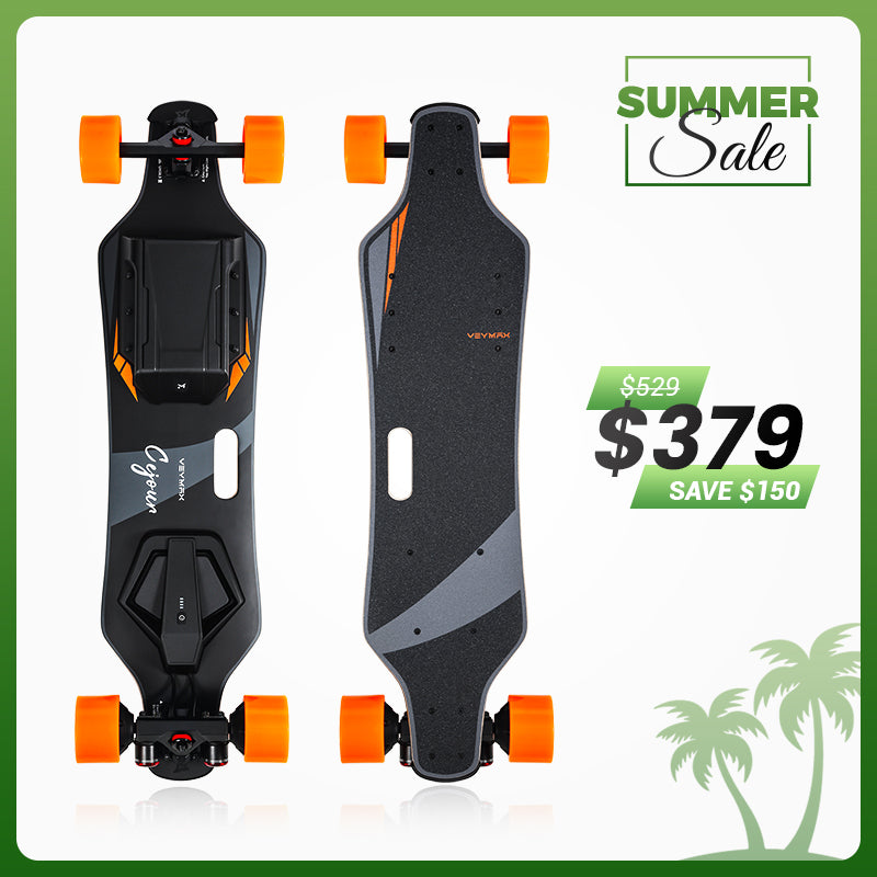 Veymax Cejour Electric Skateboard with Handle Suitable for Commuting