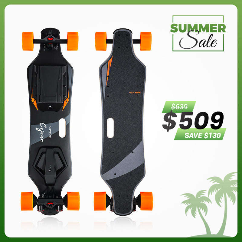 Veymax Cejour Electric Skateboard with Handle Suitable for Commuting