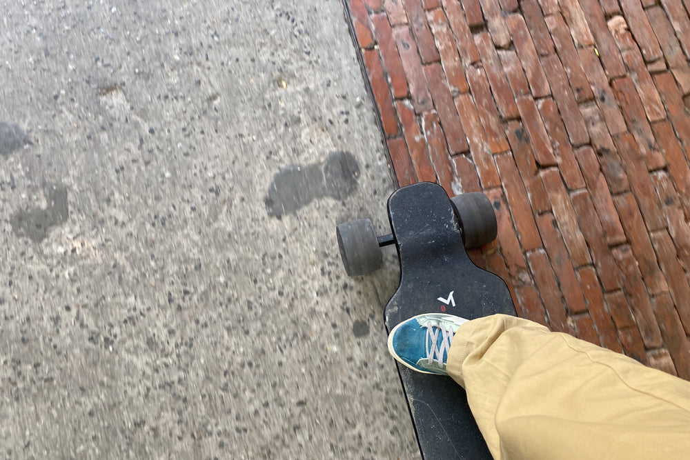 riding an eboard